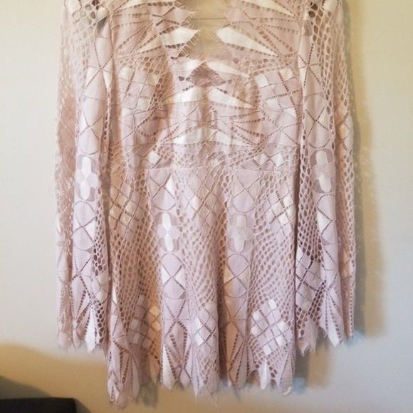 Free People Deco Lace Mini Dress | Ivory Combo - Picture 10 of 12